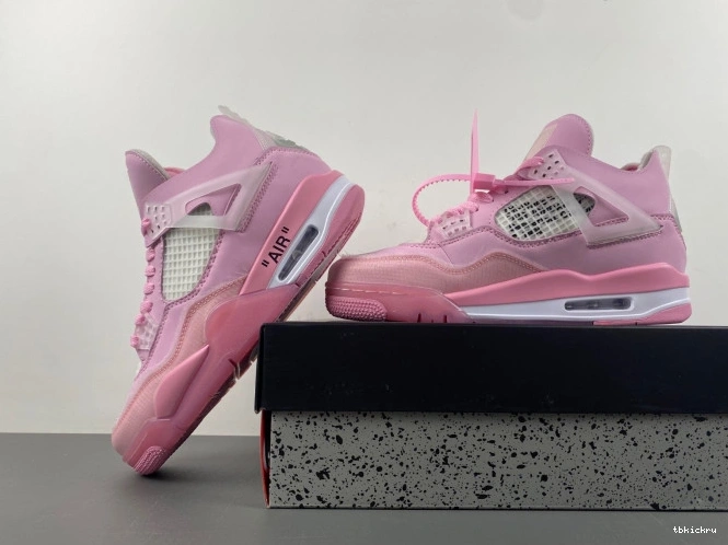 Reps TBkick 4 OFF-WHITE X JORDAN PINK 0823